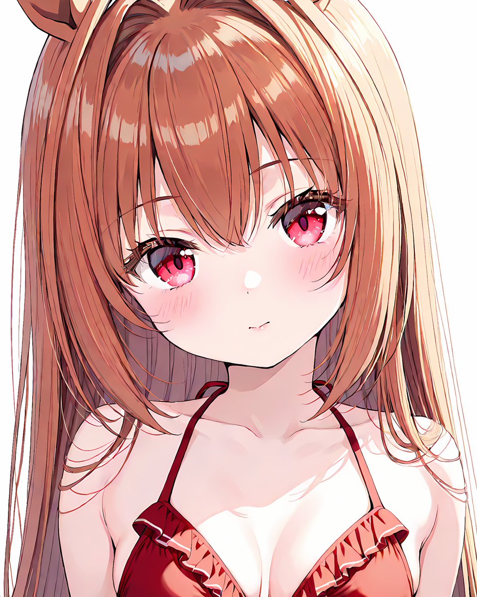 Lisu_2025's tweet image. 参考にして作ってもらったけど
1から作ってもらうより
背景合成の方が良い感じします

#ダイワスカーレット 
#AIart  #ウマ娘