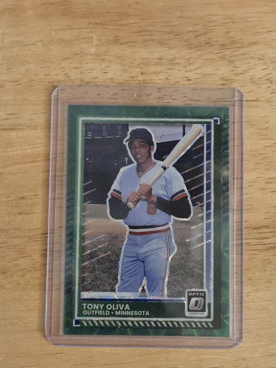 hillshobby's tweet image. Some neat cards. Overall both boxes were fun and had decent hits! The Cubs duo is #'d and also got a mem Albies in the @Topps and the Panini had the auto and a #'d Tony Oliva green. Bunch of other rookies and inserts.  #thehobby #panini #topps @CardPurchaser