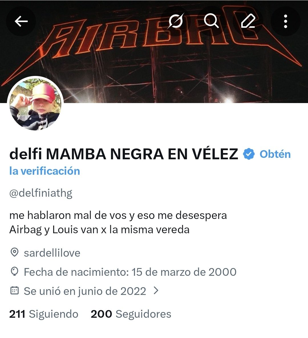 delfi MAMBA NEGRA EN VÉLEZ tweet media