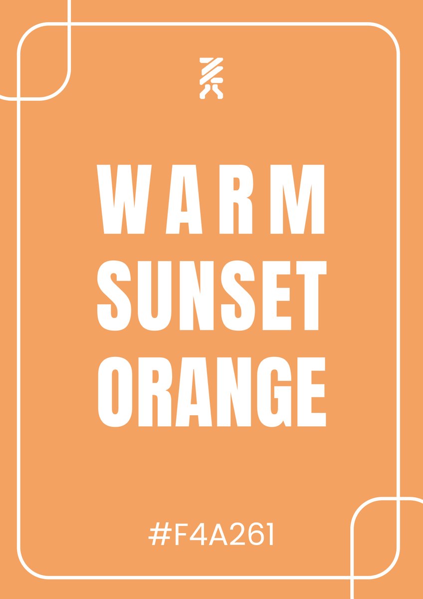 mhankumiz's tweet photo. Color of the Day!

Warm Sunset Orange // #F4A261
Soft Burnt Coral // #E76F51
Calm Teal // #2A9D8F
Deep Ocean Blue // #264653

Which one is your favorite?

Feel free to use these palettes on your designs! https://t.co/YCDfeqjGX0