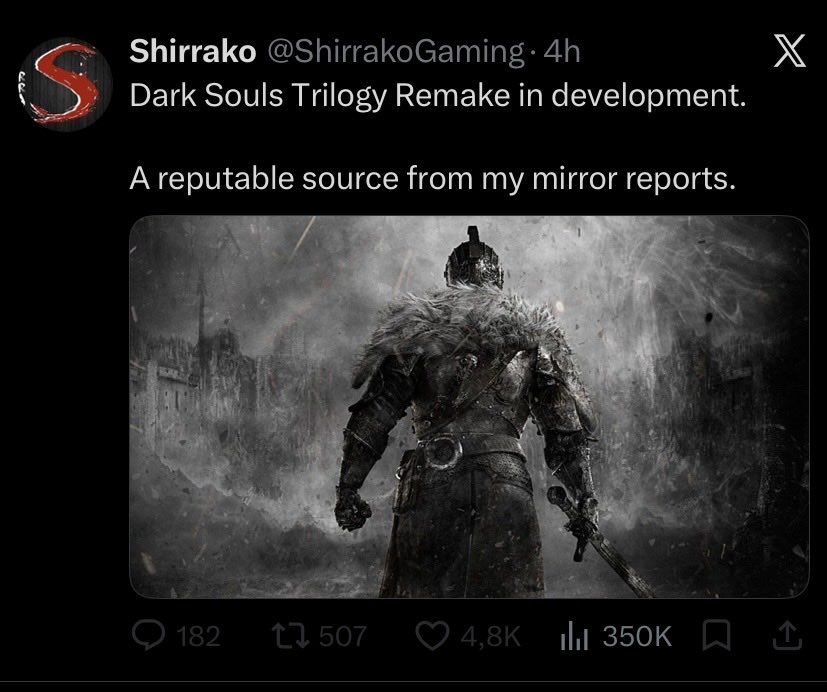 man thank god we have shirrako guys what would we do without his contributions like engagement farming and spoiling final bosses