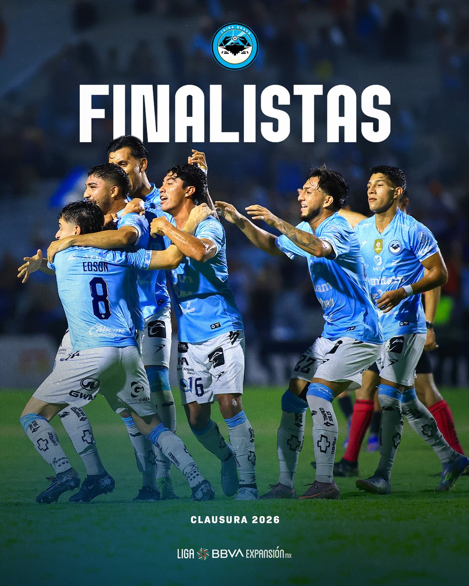 ¡LA <a href="/JaibaBrava_TM/">Jaiba Brava</a> ESTÁ EN LA GRAN FINAL! 🦀🔥

El equipo de Tamaulipas demostró que en la Liguilla no hay imposibles y sella su boleto para disputar el título de la Liga de #ExpansiónMX

¡El sueño del Bicampeonato está más vivo que nunca! 🏆