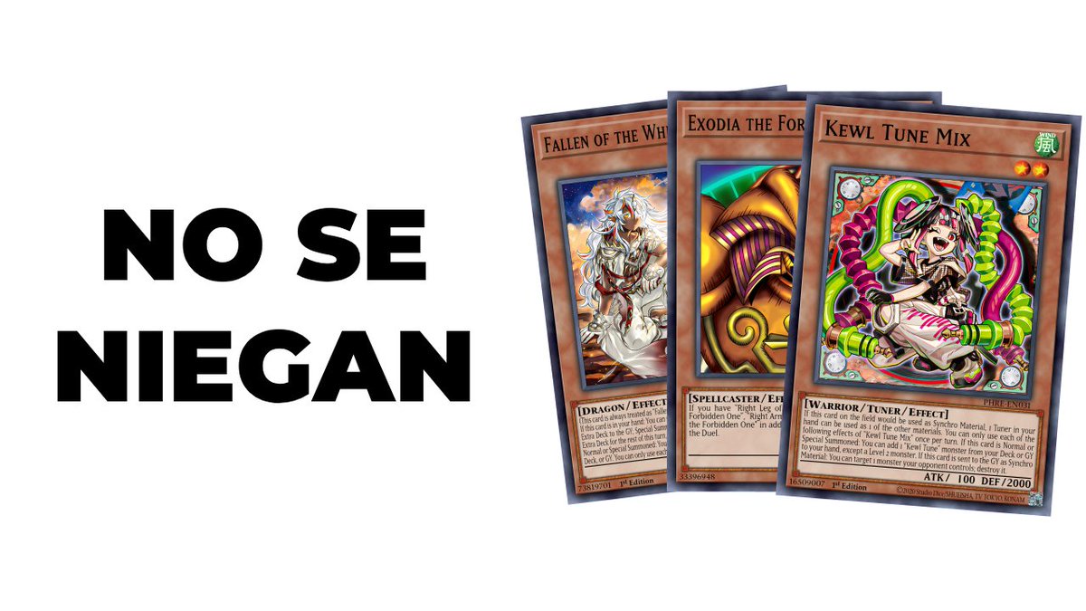 Nuevo video explicando los tipos de condiciones

youtu.be/-bxzb8UX5PY

#yugioh #yugiohtcg #tcg