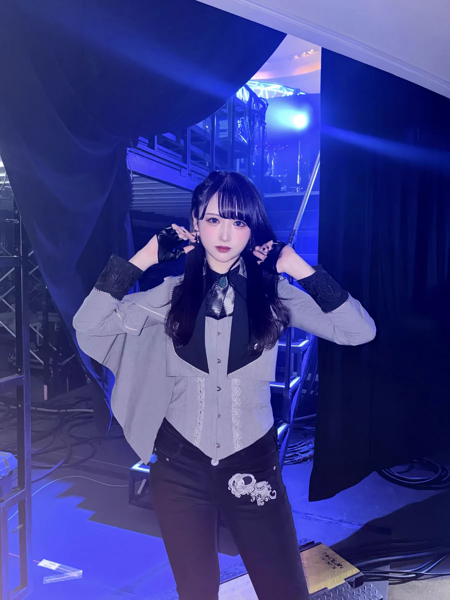 岡田夢以直筆サイン入り　福岡公演招待状風カードExitus Ave Mujica 岡田夢以直筆サイン入り 福岡公演招待状風カードExitus Ave Mujica Ave