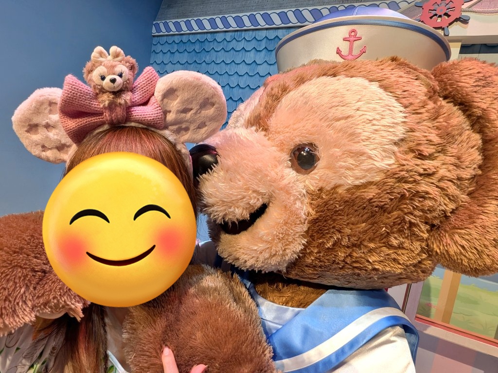香港ディズニーランド⑥🏰 3日目のダフフレランダムグリはダッフィーと