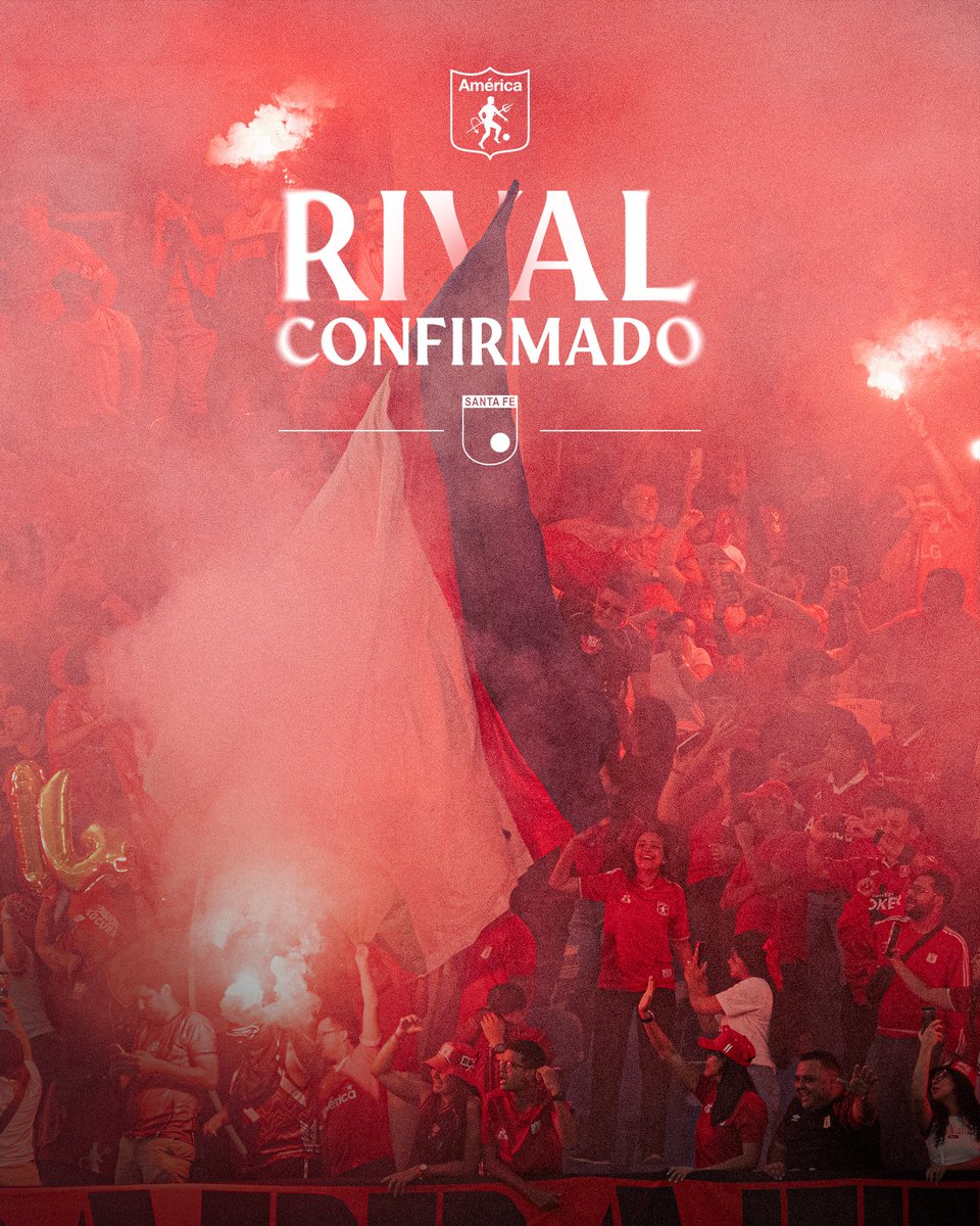lapresiarepera's tweet photo. Se viene una linda llave de play offs para nuestro amado equipo.

VAMOS A DEMOSTRAR QUE ROJO SOLO HAY UNO Y ES EL AMÉRICA DE CALI ♥️ https://t.co/IlaCsKWQoI