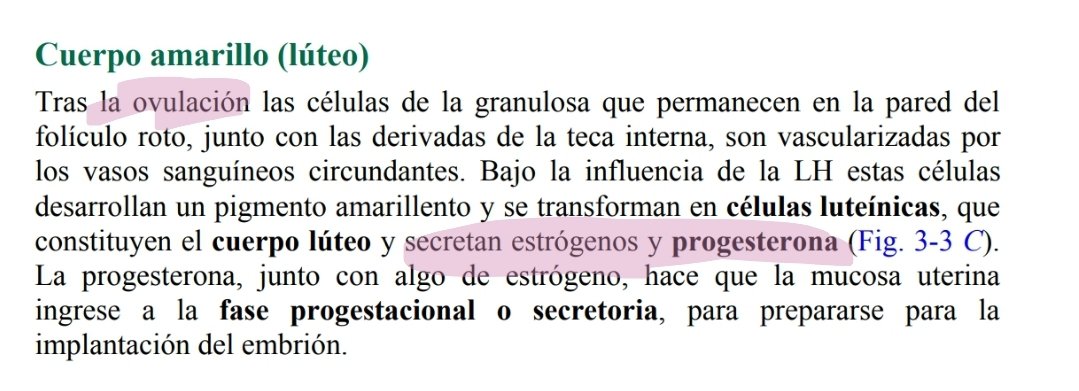 Yuurina_11's tweet photo. @Soy_niehuaisang @AreX_CorSa @AnyaOzdust @adictaalchisme5 @Lullaby_Yato Los ovulos si producen hormonas, y aqui esta un texto que no proviene de una IA si no de un libro de medicina, para que se liberen los ovulos se necesita del ciclo menstrual https://t.co/YwIB71McMx