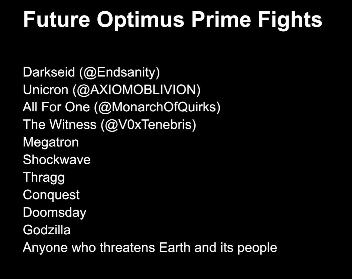 AutobotCommands's tweet photo. Since others are doing it… https://t.co/jexMLXXPRT
