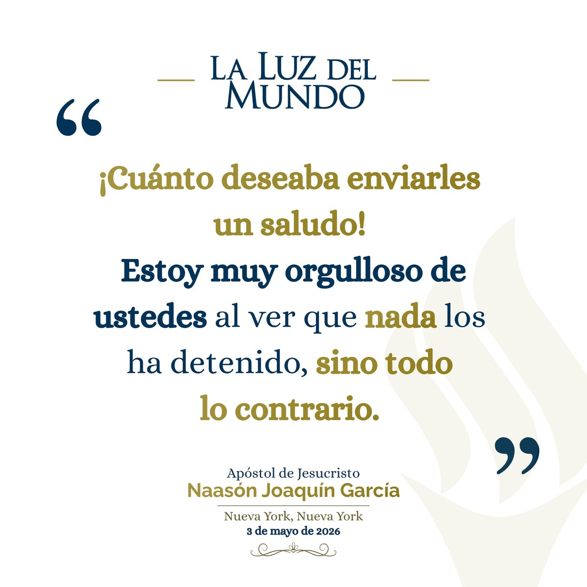 La Luz Del Mundo tweet media