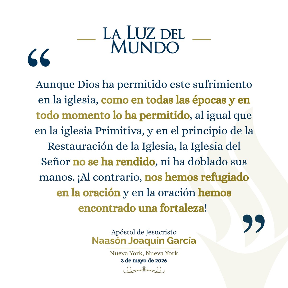 La Luz Del Mundo tweet media