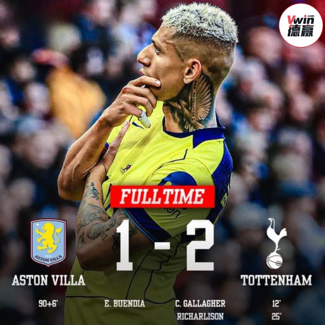VWINVIETNAM's tweet image. Tottenham chiến thắng quan trọng 2-1 trước Aston Villa
Qua đó thoát khỏi nhóm xuống hạng tại Premier League
#tottenham #astonvilla #premierleague #bongda #viral #vwin #thethaovwin #vwinvietnam #thinhhanh