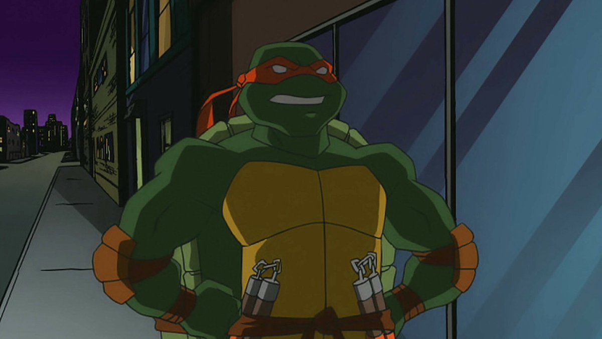 HipHopandGames's tweet image. On this day in 2003, my favorite episode from the first season of the 2003 Teenage Mutant Ninja Turtles The Unconvincing Turtle Titan aired on the FoxBox. #teenagemutantninjaturtles