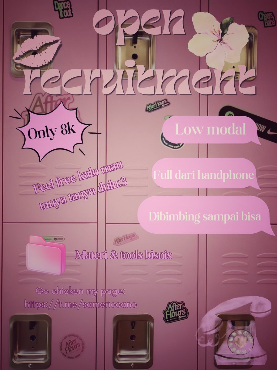 milsemelian's tweet image. ⌗˚₊‧ lagi cari side hustle?👀‧₊˚⌗
cobain freelance aku yuk! ✨

⌗ 📱 full dari hp
⌗ 💸 seminggu bisa 100-300k (asal konsisten)
⌗ 🎀 dibimbing sampai paham
⌗ ⏳ fleksibel banget

⌗ no scam testi banyak, santai tapi cuan 💗
dm / tele di bio 💌

#freelance #wfh #zonauang