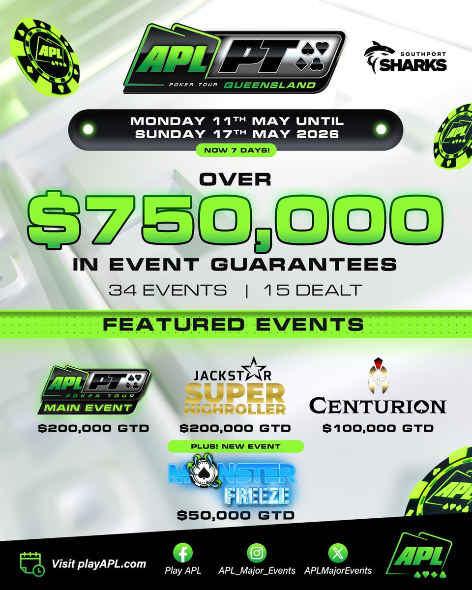 APL Major Events tweet media