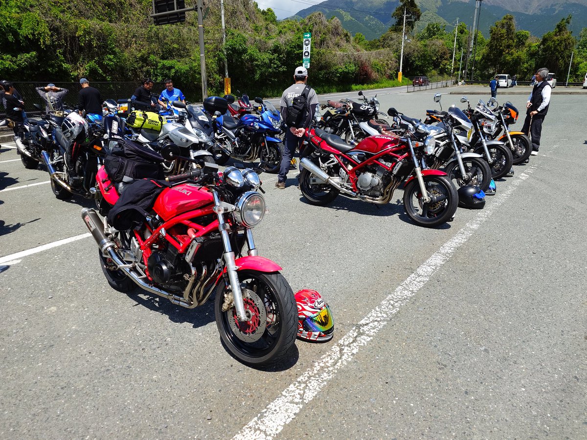 bp5_bandit400's tweet image. #BBM #banditbiwakomeeting
無事着きました