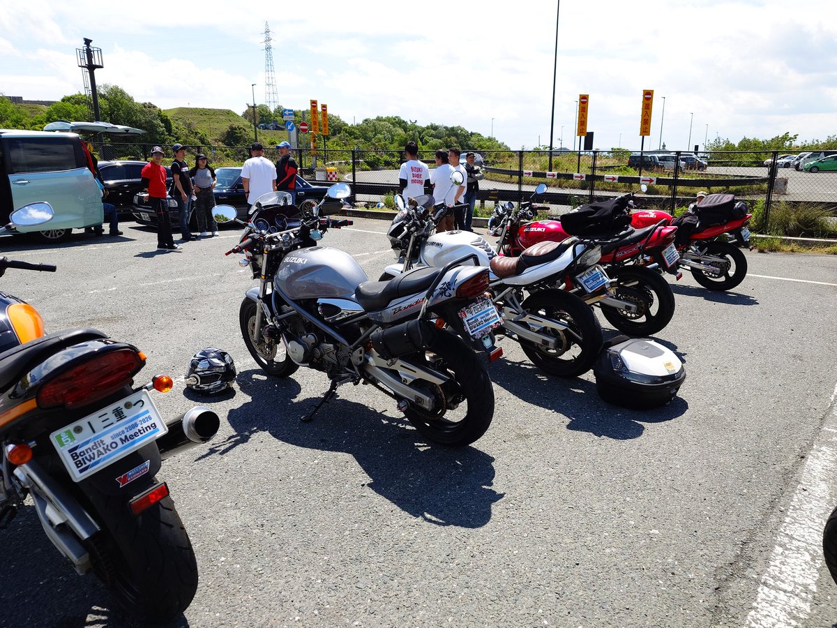bp5_bandit400's tweet image. #BBM #banditbiwakomeeting
無事着きました