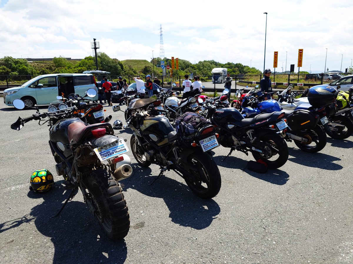 bp5_bandit400's tweet image. #BBM #banditbiwakomeeting
無事着きました