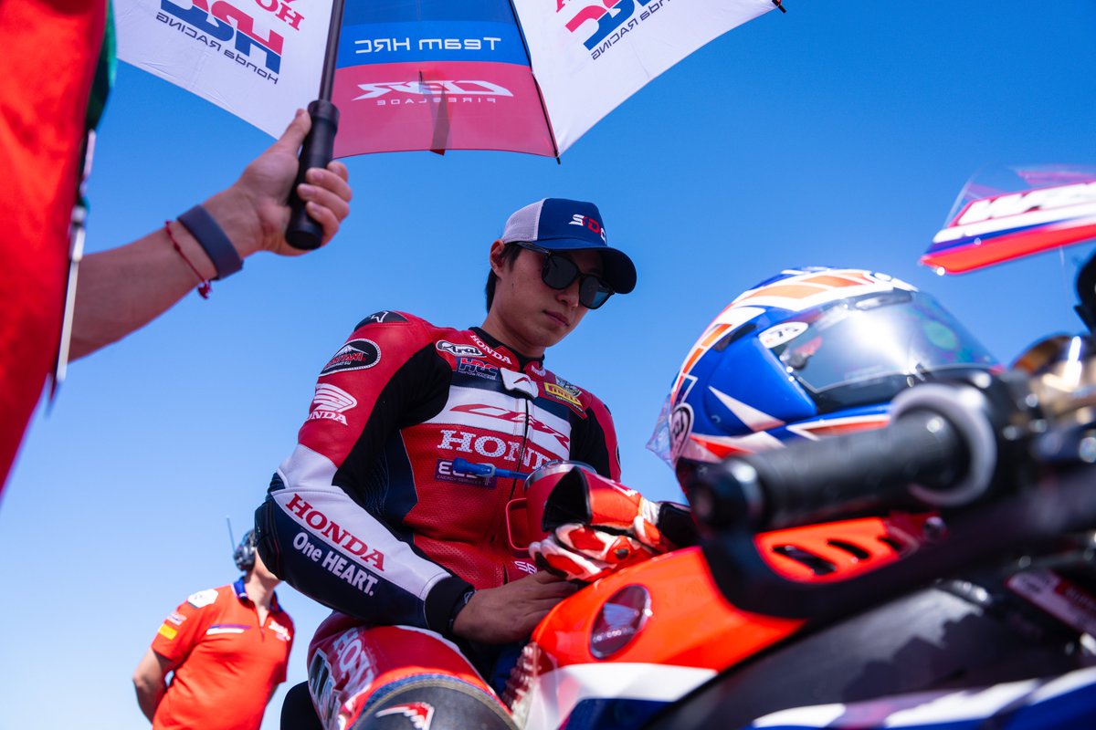 HondaJP_Live's tweet image. WSBK第4戦がハンガリーで開催されました🇭🇺

Honda HRCのソムキアット・チャントラ選手がレース2でポイントを獲得!
さらに代役で出場したチームメートの國井勇輝選手はレース2を16位でフィニッシュしました。

#Honda #WSBK