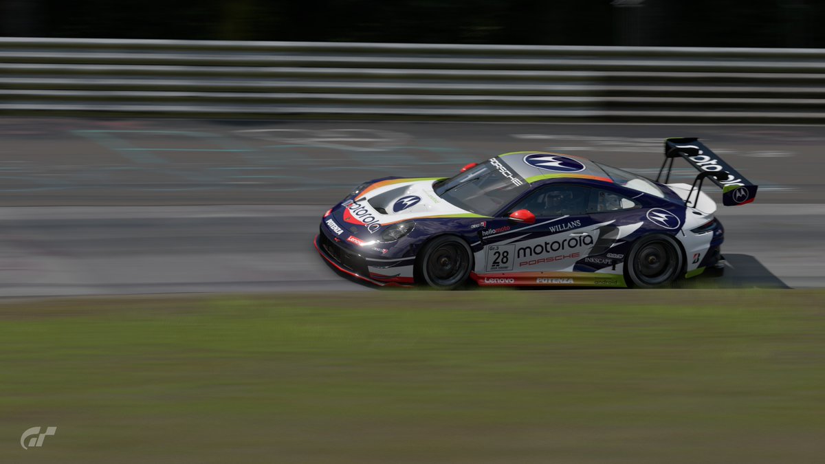 xot32y's tweet image. motorola PORSCHE 911 GT3 R (992)

#GT7
#motorola