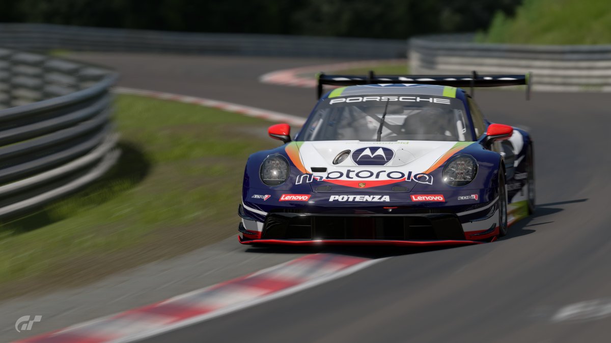 xot32y's tweet image. motorola PORSCHE 911 GT3 R (992)

#GT7
#motorola