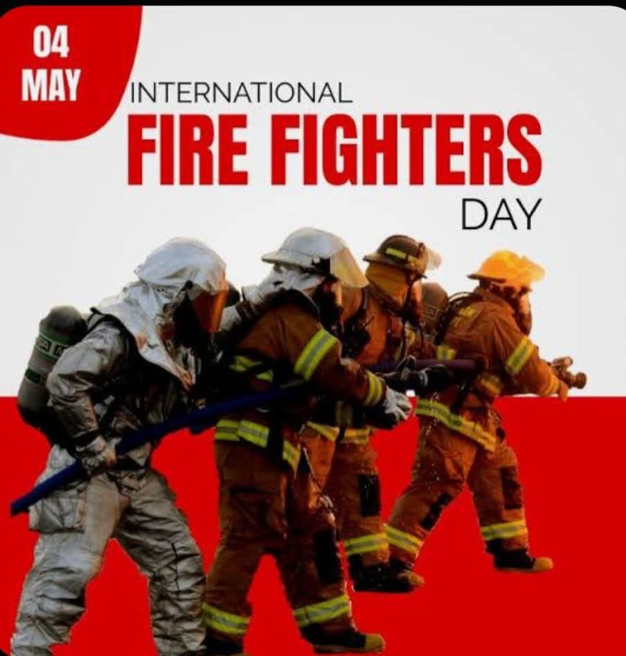 drzeeshanbaig's tweet image. #sunrisewithadeel
May 4th is widely observed as International Firefighters' Day (IFFD), honoring the dedication and sacrifice of firefighters globally.
#firefighter