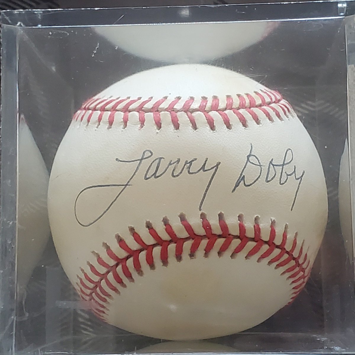 ExamineBaseball's tweet photo. 🔥 FS: Elite Negro League Autographs

🏷️ HOF Autographed Baseballs

Cool Papa Bell
Leon Day
Larry Doby
Buck Leonard

🏷️ Signed Cards &amp; Cuts

Willie Wells
Newt Allen (PSA DNA)
Ray Dandridge
Luke Easter
Double Duty Radcliffe
Joe Black
Elston Howard
Lou Dials

Pics + Pricing Below. https://t.co/nL2hc42hqE
