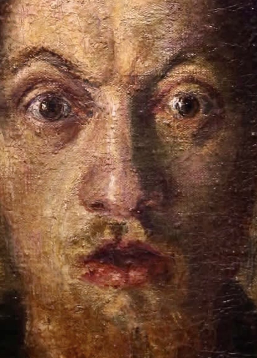 nissnickmich's tweet image. “Autorretrato” (1908). Obra del pintor futurista italiano Luigi Russolo #arte #pintura #autorretrato #futurismo #curiosidades #felizdomingo #3mayo