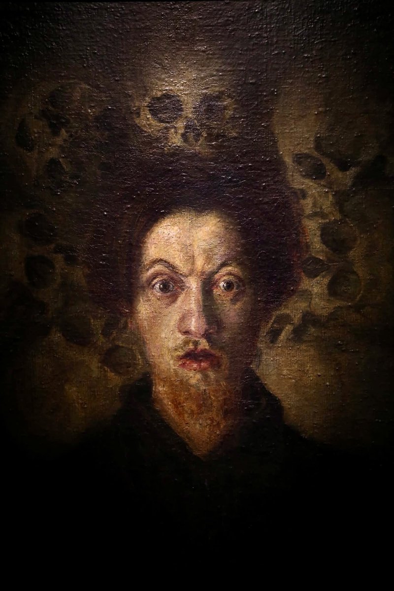 nissnickmich's tweet image. “Autorretrato” (1908). Obra del pintor futurista italiano Luigi Russolo #arte #pintura #autorretrato #futurismo #curiosidades #felizdomingo #3mayo