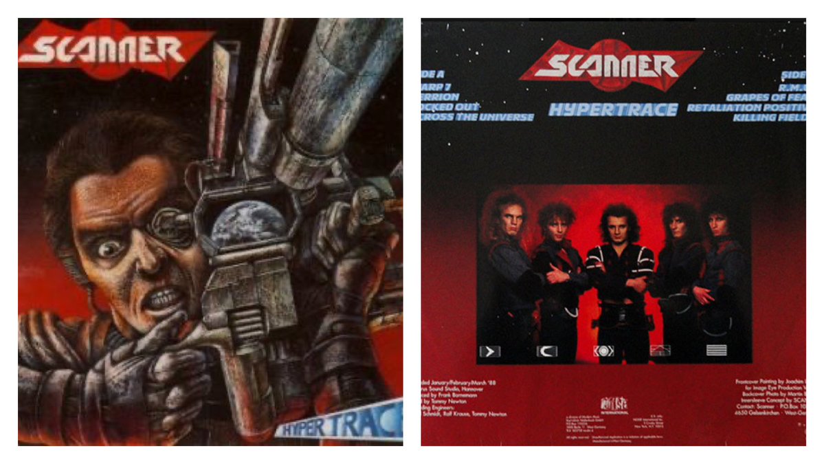 iwata_thy_name's tweet image. #好きな曲

⚡︎Grapes of Fear

#SCANNER
88年1st Hypertrace

輸入盤が売れていた頃のレコード屋推薦で、裏ジャケ写のメンバーの芋臭さにも惹かれ、NOISEだし…と購入しぶっ飛び！

ハロウィン1st衝撃同等のジャーマン•パワーメタル

2ndVoはあのAngel DustのSLクー👀

日本では約2年後に出ました👏🏽