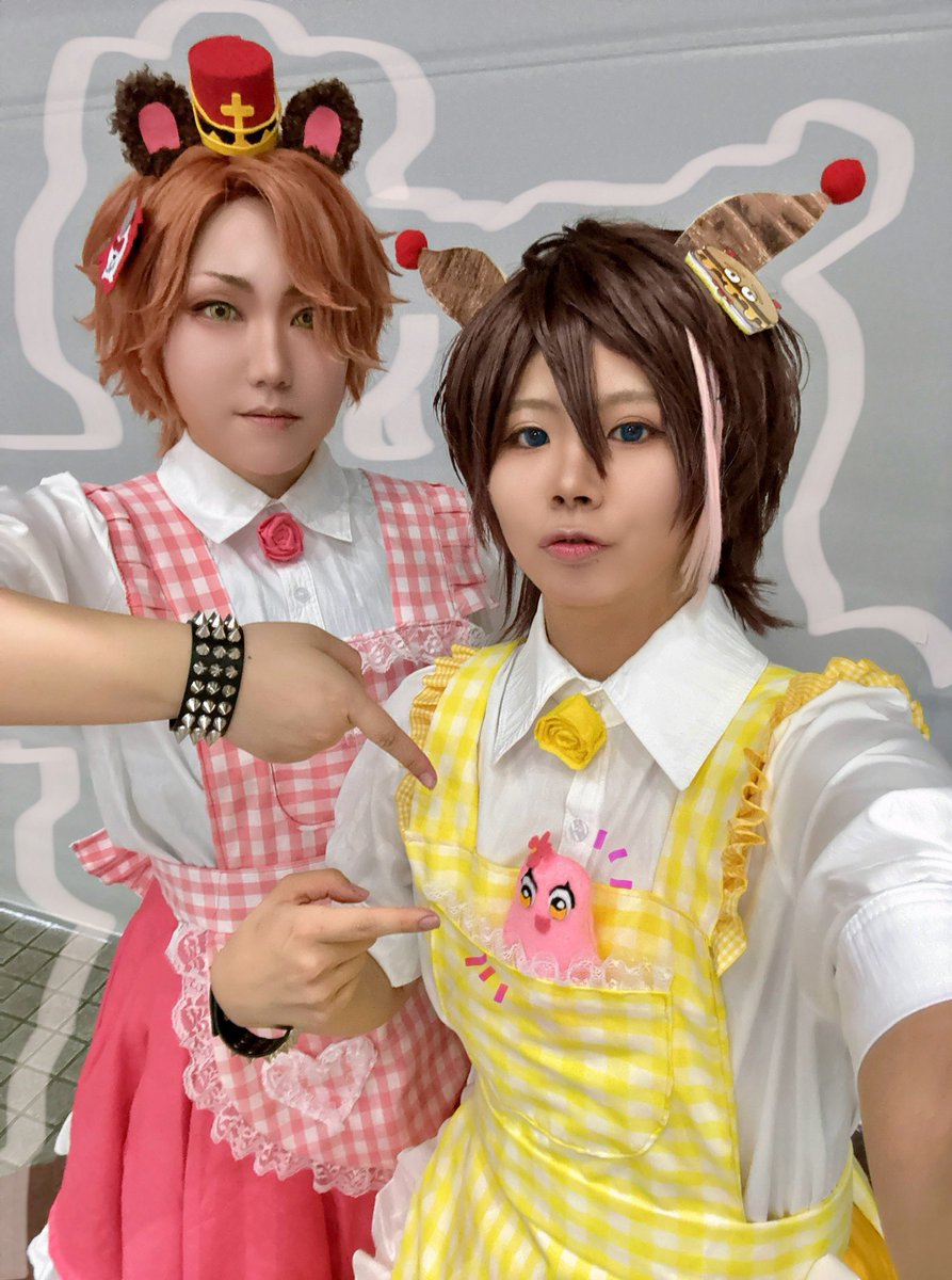 ※cos #おでライ沖縄 お疲れ様でした🧁

vcrでのｹﾞｰﾑ内衣装🐕🍊と👹でうろちょろしてました〜3年も前のネタ本当に誰に伝わるんだ😂
うちのさくちゃんは体調不良だったからリベンジするぞ〜！

結構会えたと思ったけどまた全然会えてなかったな...