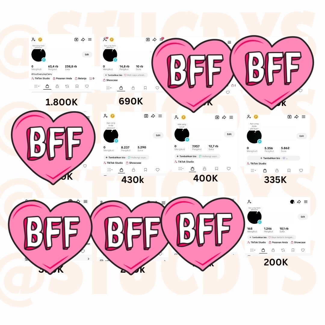 nata • Jual Beli Akun TikTok | stucdys tweet media
