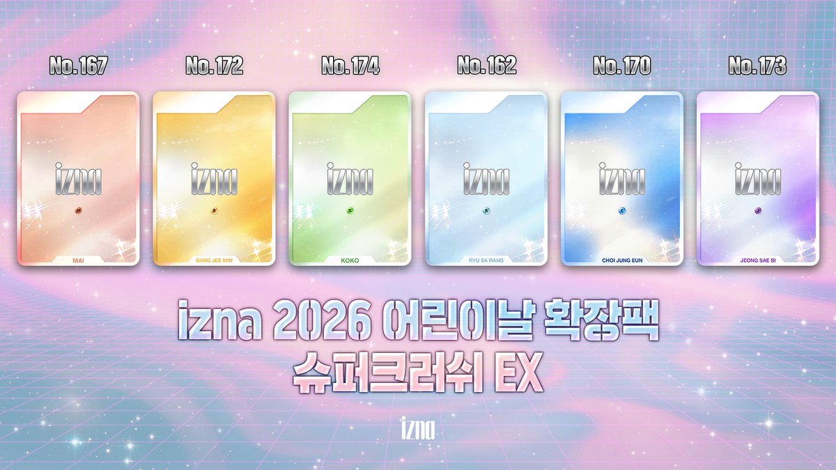[To. naya🎁]

izna 2026 어린이날 확장팩 : Supercrush EX 💝🎮

🔗 artist.mnetplus.world/main/stg/izna/…

#izna #이즈나
#naya #나야