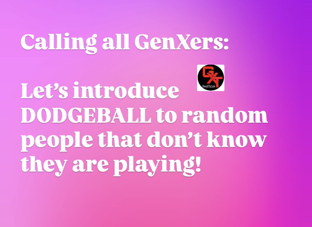 Gen X Talks tweet media