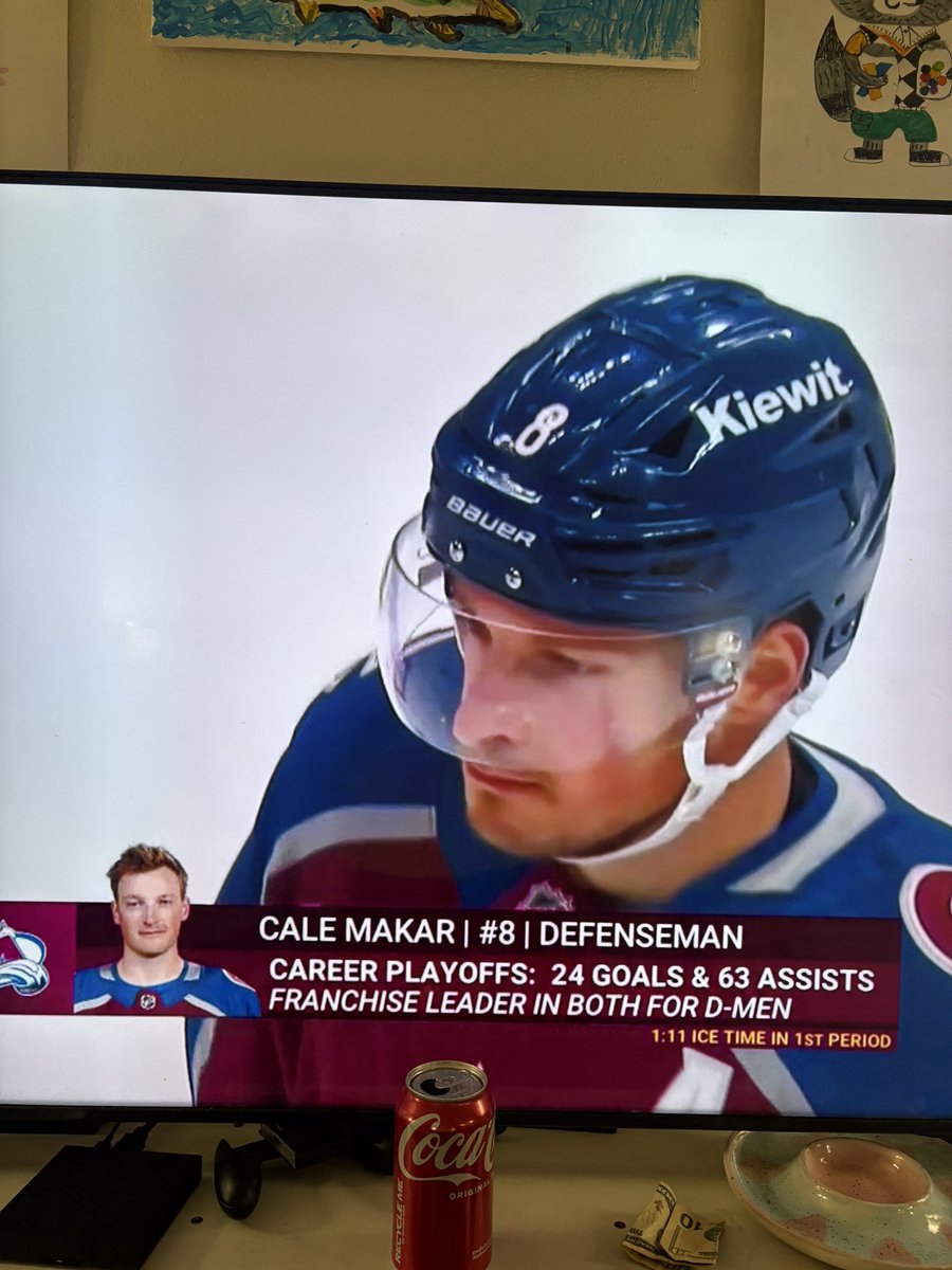 SteviesMKE's tweet image. Makar back on the ice baby let’s go #GoAvs #Avalanche #NHLPlayoffs #StanleyCup #ColoradoAvalanche