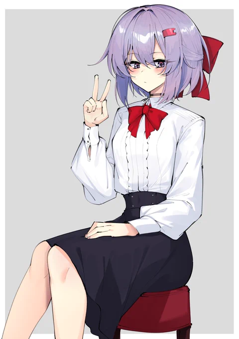 可愛い服の雫ちゃん