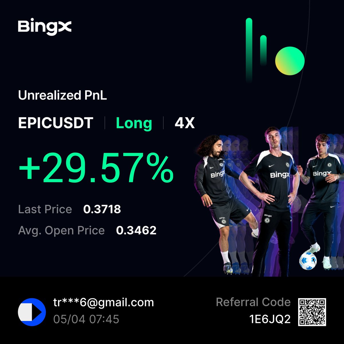 tradervaib's tweet image. $EPIC going as told 

Booking 40% profit here and Sl on entry 

#EPIC #cryptocurrency
