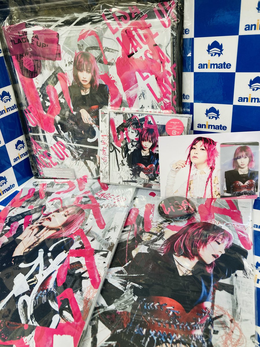 🍓商品情報🍓 【CD】LiSAさん 7thアルバム「LACE UP」が好評発売中カシ