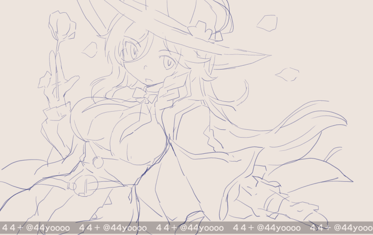 九原
普段描かない方向性のキャラを練習してる… 