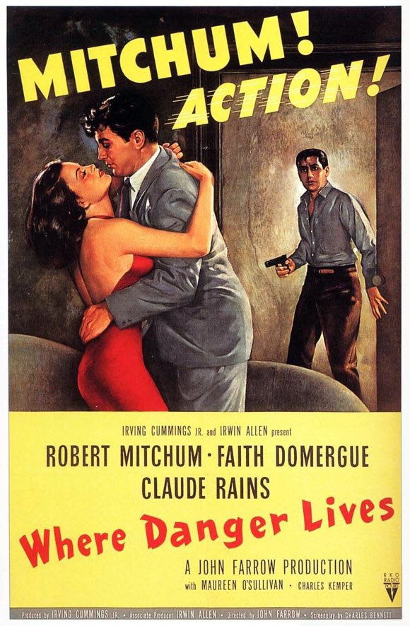 analgesicsleep's tweet image. Posters for “Where Danger Lives” AKA “ A White Rose for Julie” AKA “Tragic Fate” (1950) from The USA, Belgium, Italy and Australia
#BNoirDetour #WhereDangerLives #FilmNoir