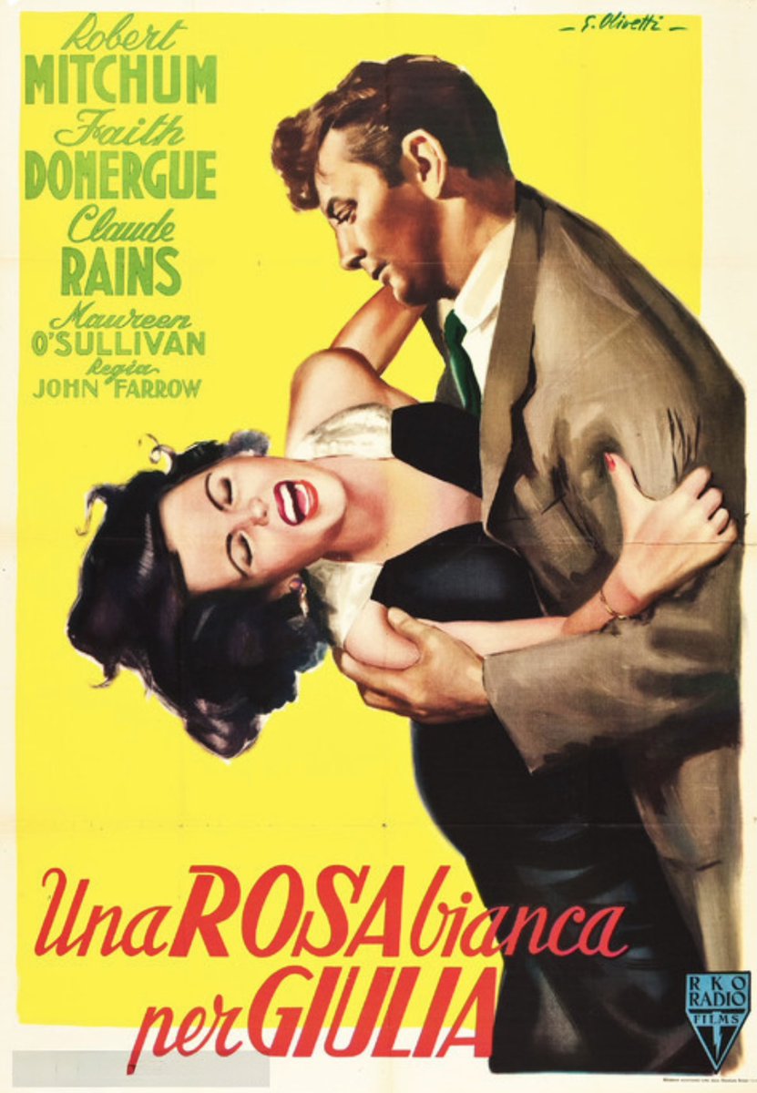 analgesicsleep's tweet image. Posters for “Where Danger Lives” AKA “ A White Rose for Julie” AKA “Tragic Fate” (1950) from The USA, Belgium, Italy and Australia
#BNoirDetour #WhereDangerLives #FilmNoir