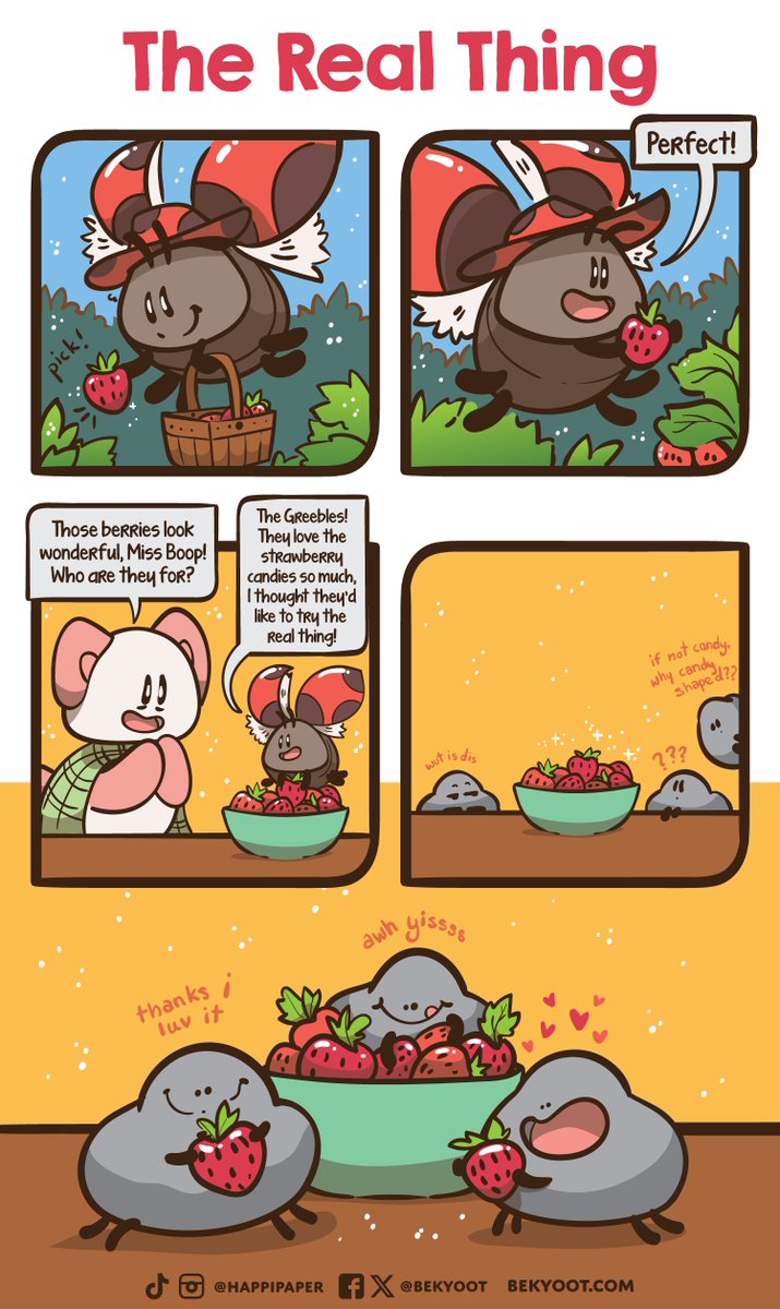 bekyoot's tweet image. TODAY'S KYOOTNESS: 'The Real Thing' A sweet treat to start the week. :) ❤❤ #webtoon #webtoons #webcomic #webcomics
