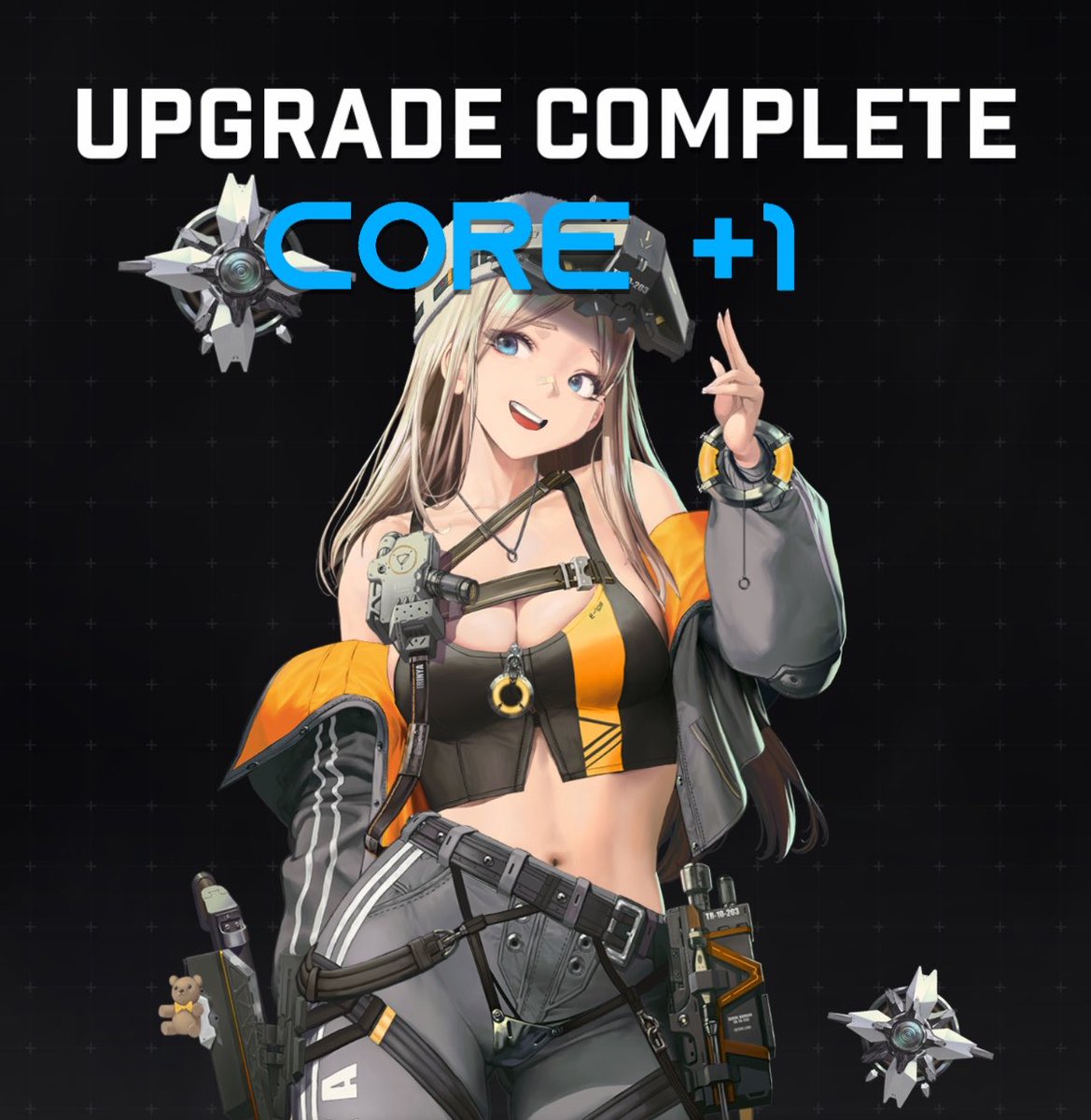 早速引いてきた！センチCORE1🔧✨ #NIKKE