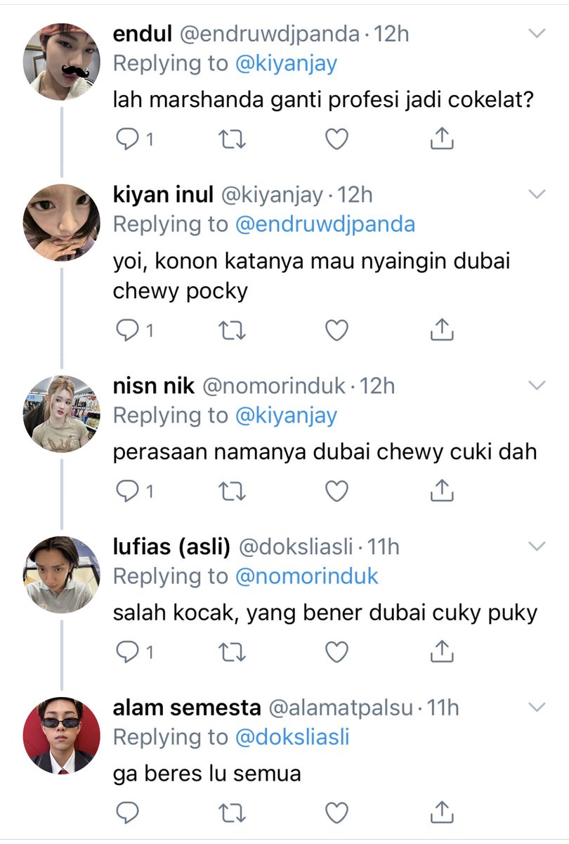 simpforyul's tweet photo. ga beres lu semua 😅 https://t.co/2LTuIxeTM8
