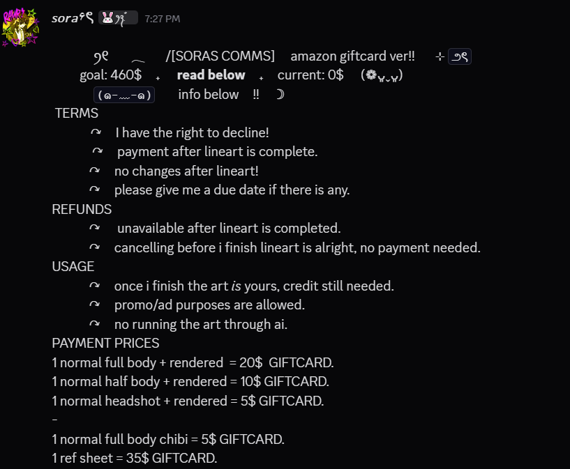 s⚠ra || IFB || COMMS OPEN tweet media