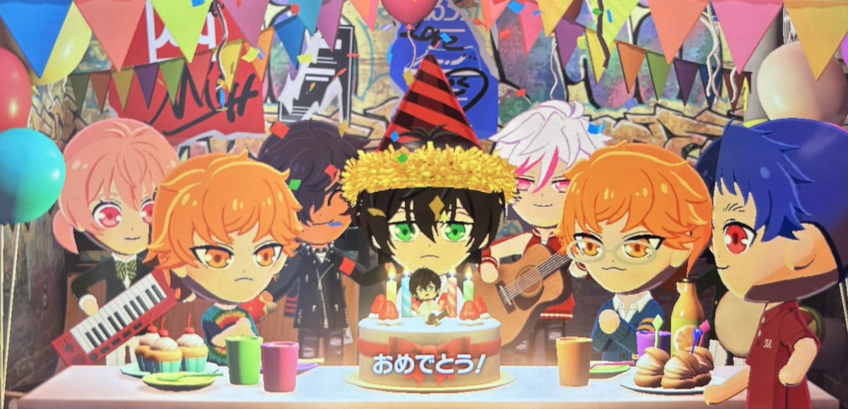 こっちのタも祝われた🎊