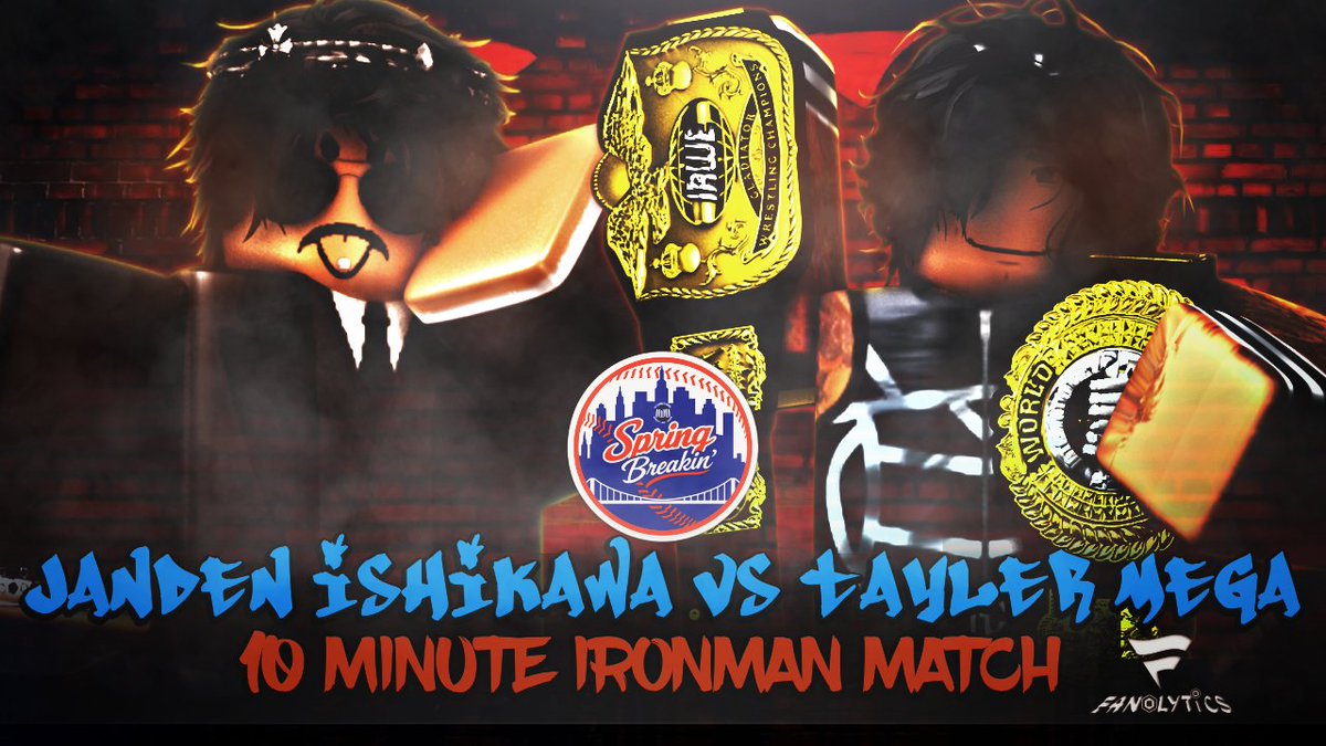 IWUMedia's tweet photo. ✨ THE ALCHEMIST VS THE CATALYST 🩸

After a very intense argument between @AlchemistRW & @taylermega earlier today on social media, Janden challenged Tayler to a matchup with Tayler accepting the offer under 1 condition...

🤖 for the matchup to be a 10 MINTUE IRONMAN MATCH at #IWUSpringBreakin! 🔥

With stakes at an all-time high, who will come out victorious by the end of May 16th? 👀

#IWU2026