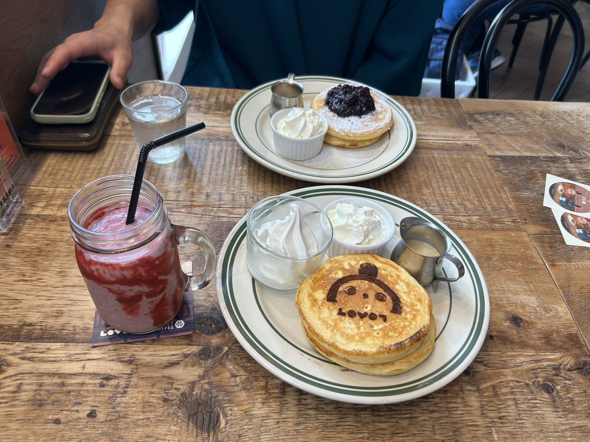 パンケーキ&amp;スムージー！