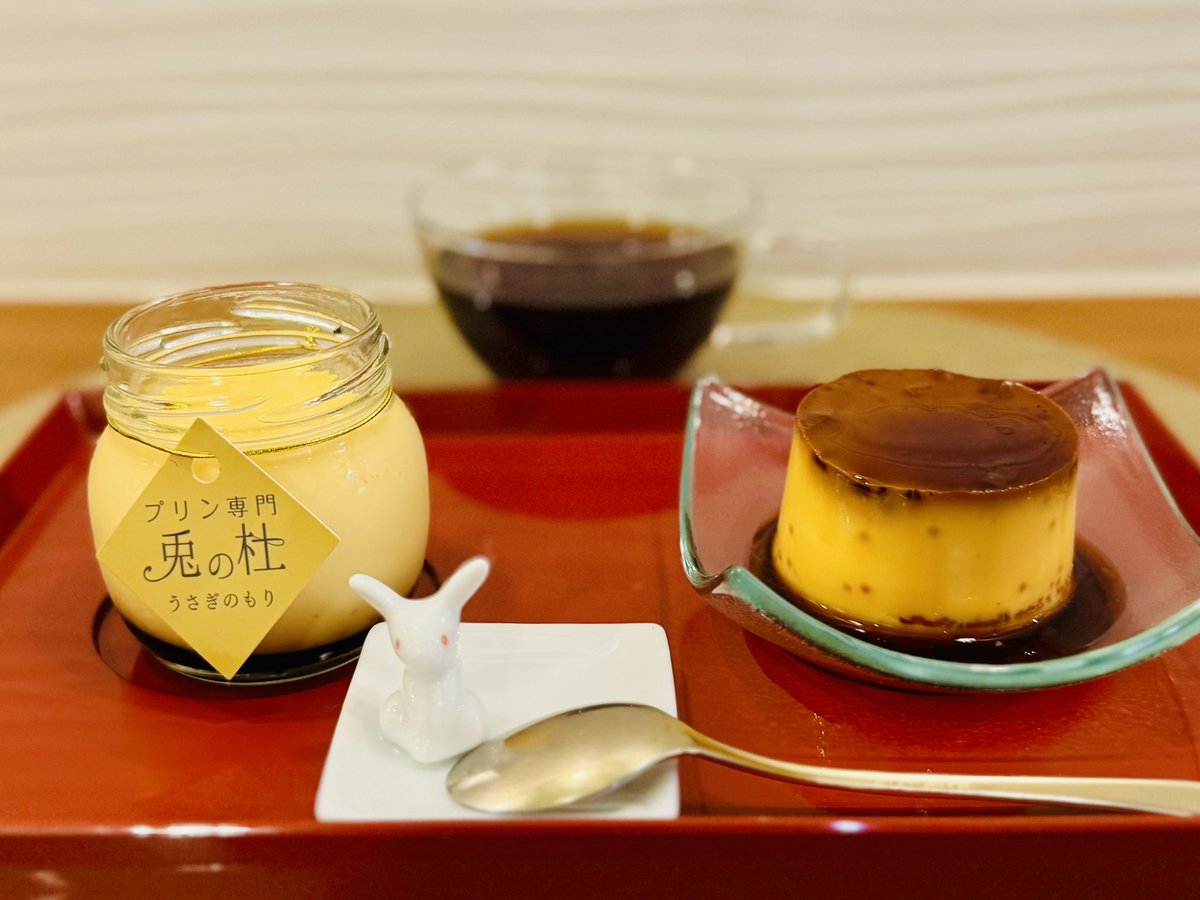 プリン専門🍮兎の杜 《梅田 中崎町》 tweet media