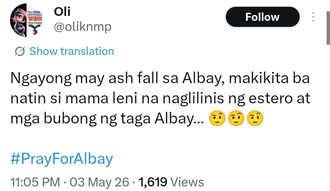 Ate Czarot, a different Filipino tweet media