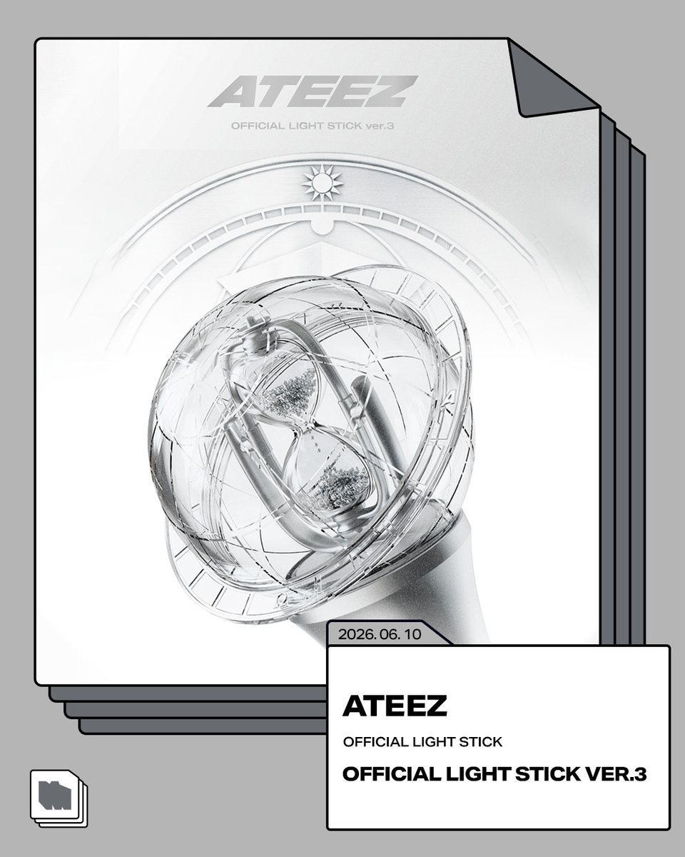 🎉先行予約受付中🎉 ✨ATEEZ - 公式ペンライト Ver.3 [LIGHTINY
